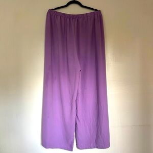 Wide Leg Pants (Purple)